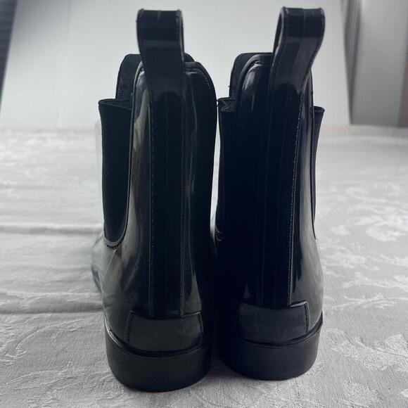 Storm By Cougar Rain Boots Womens Size 7 Chelseas Waterproof Rubber Ankle Boots - Picture 7 of 9